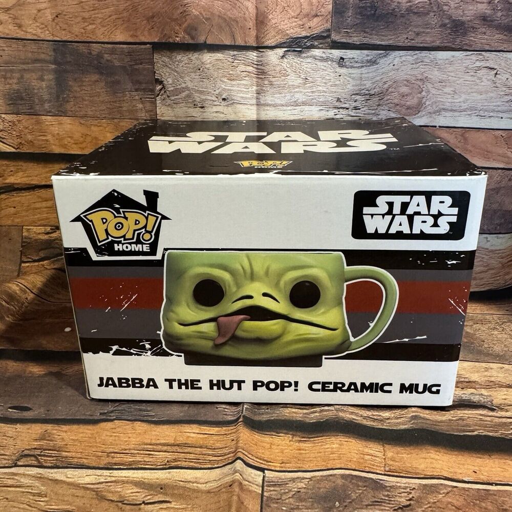 Funko Home Star Wars Jabba The Hut Pop! Ceramic Mug Coffee Tea Smugglers Bounty